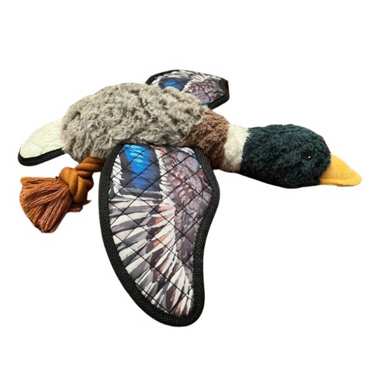 Plush Duck Puppy Fetch Toy