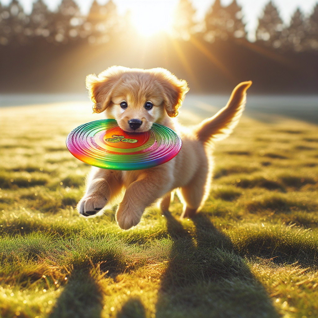 Soft Puppy Frisbee