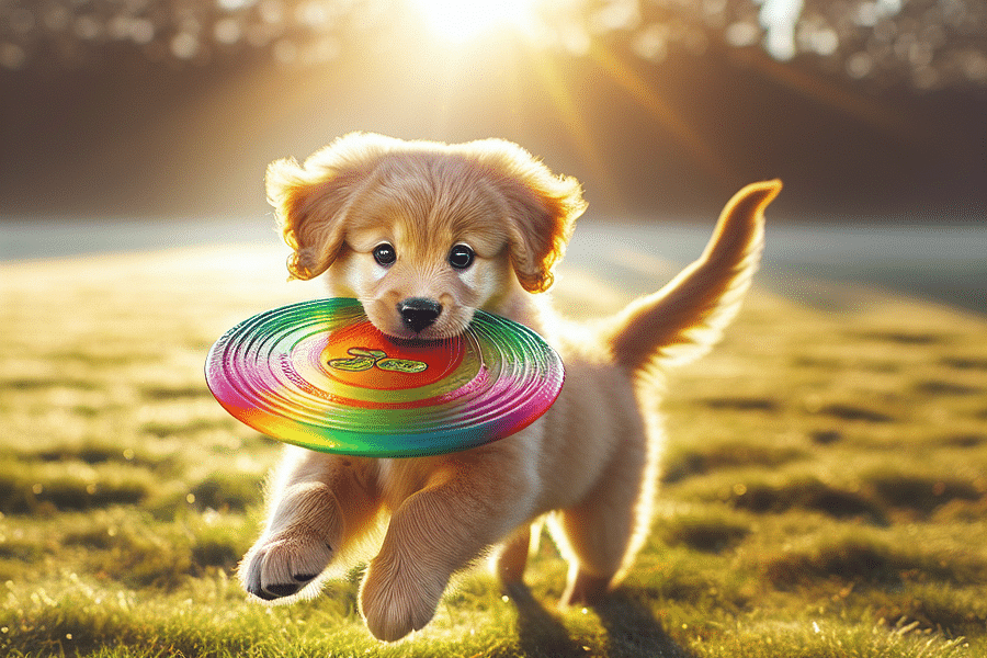 Soft Puppy Frisbee