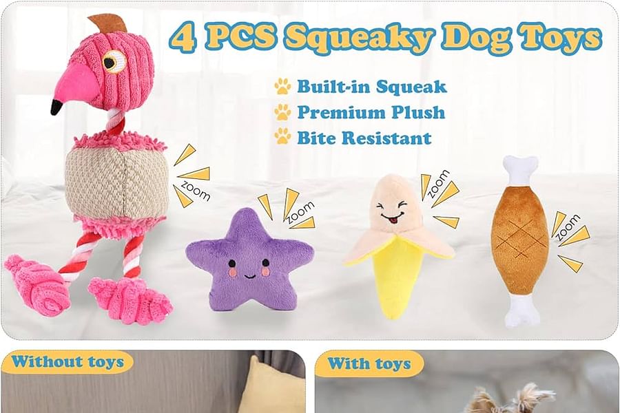 deluxe chew toy set for dogs