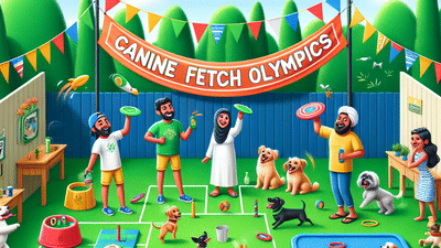 Canine Fetch Olympics: Setting Up Your Own Backyard Fetch Competitions for Fun and Training
