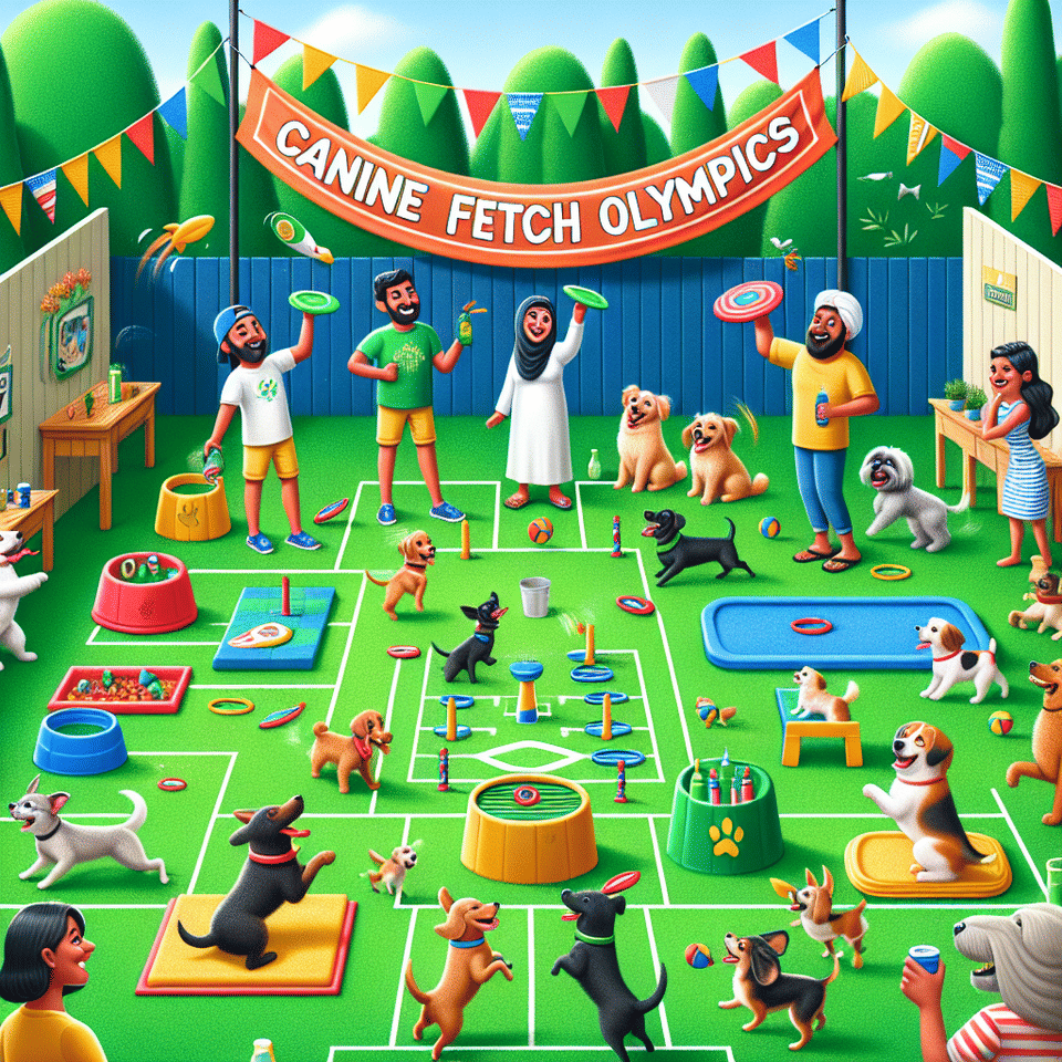 Canine Fetch Olympics: Setting Up Your Own Backyard Fetch Competitions for Fun and Training