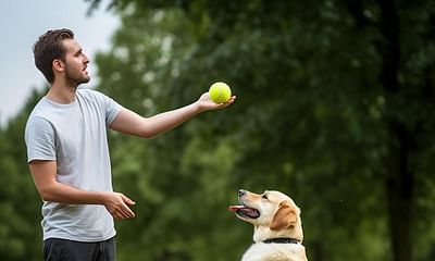 Can you provide some advice on training a dog to fetch?