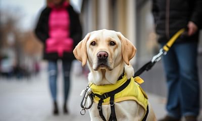 How are guide dogs trained to be so proficient?