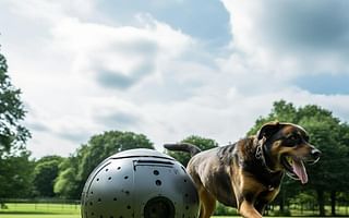 What are effective ways to train a larger dog to fetch?