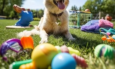 What are the top-rated toys for active dogs?