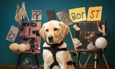 What is the cost of training a guide dog?