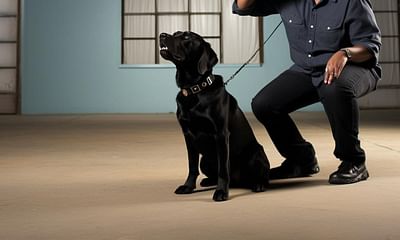 What is the training duration for a guide dog?